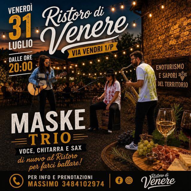 Maske Trio live at Val di Venere