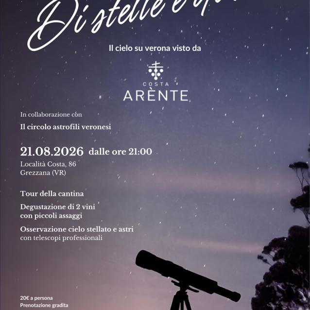 DISTELLE E DI VINO – Costa Arènte