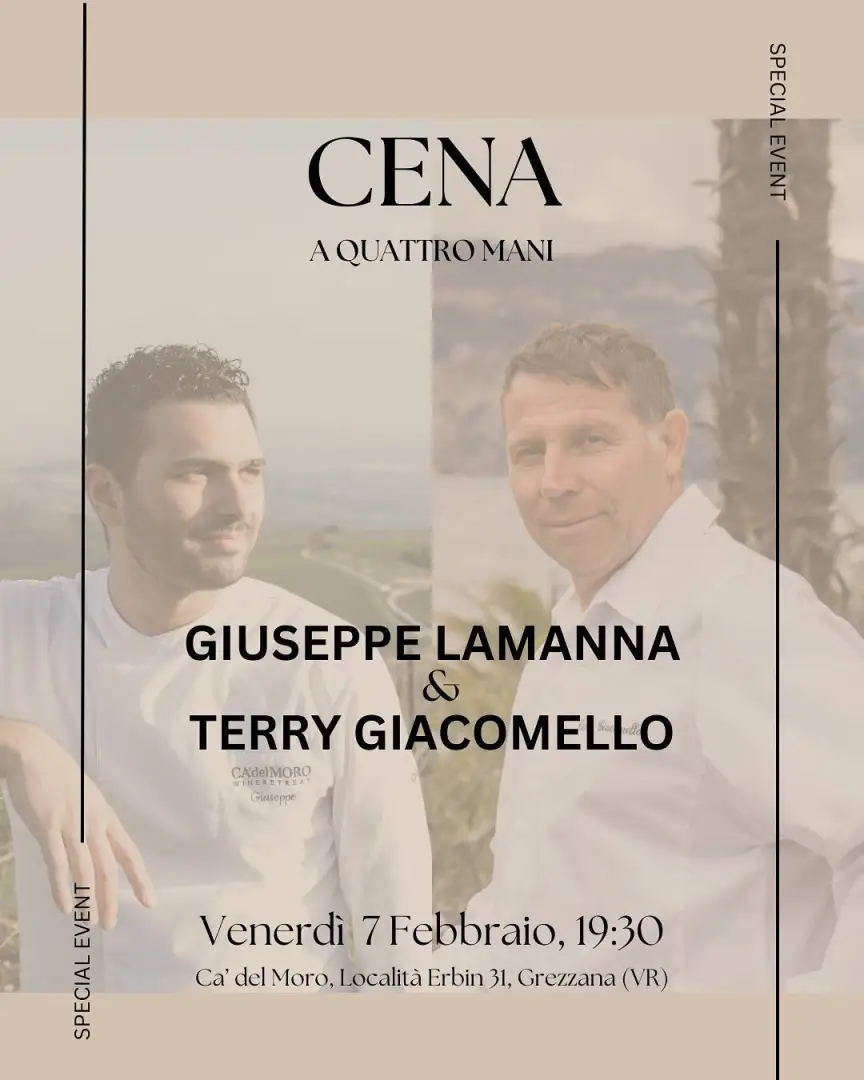 Cena a quattro mani Ca del Moro