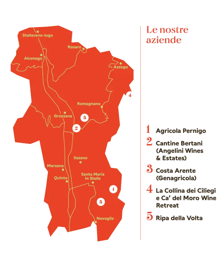 Most important companies in Valpantena